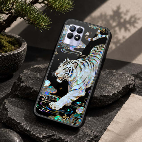 Realme 8i Cover - Pearl Dynasty Series - HQ Ultra Shine Premium Infinity Glass Soft Silicon Borders Case