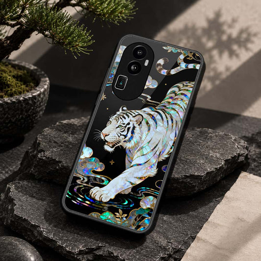 Oppo Reno 10 Pro Plus Cover - Pearl Dynasty Series - HQ Ultra Shine Premium Infinity Glass Soft Silicon Borders Case