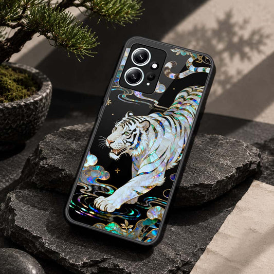 Xiaomi Redmi Note 12 4G Cover - Pearl Dynasty Series - HQ Ultra Shine Premium Infinity Glass Soft Silicon Borders Case