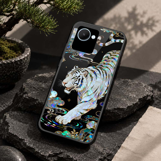 Realme C30s Cover - Pearl Dynasty Series - HQ Ultra Shine Premium Infinity Glass Soft Silicon Borders Case