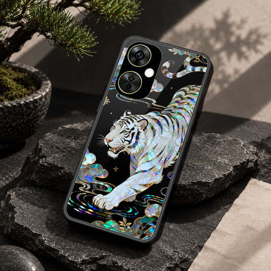 Oppo K11x Cover - Pearl Dynasty Series - HQ Ultra Shine Premium Infinity Glass Soft Silicon Borders Case