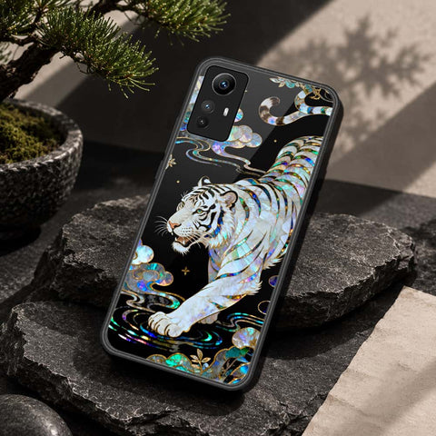 Xiaomi Redmi Note 12S Cover - Pearl Dynasty Series - HQ Ultra Shine Premium Infinity Glass Soft Silicon Borders Case