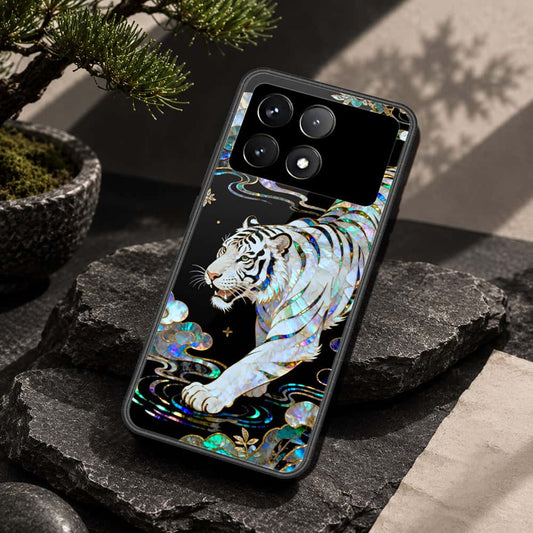 Xiaomi Poco F6 Pro Cover - Pearl Dynasty Series - HQ Ultra Shine Premium Infinity Glass Soft Silicon Borders Case