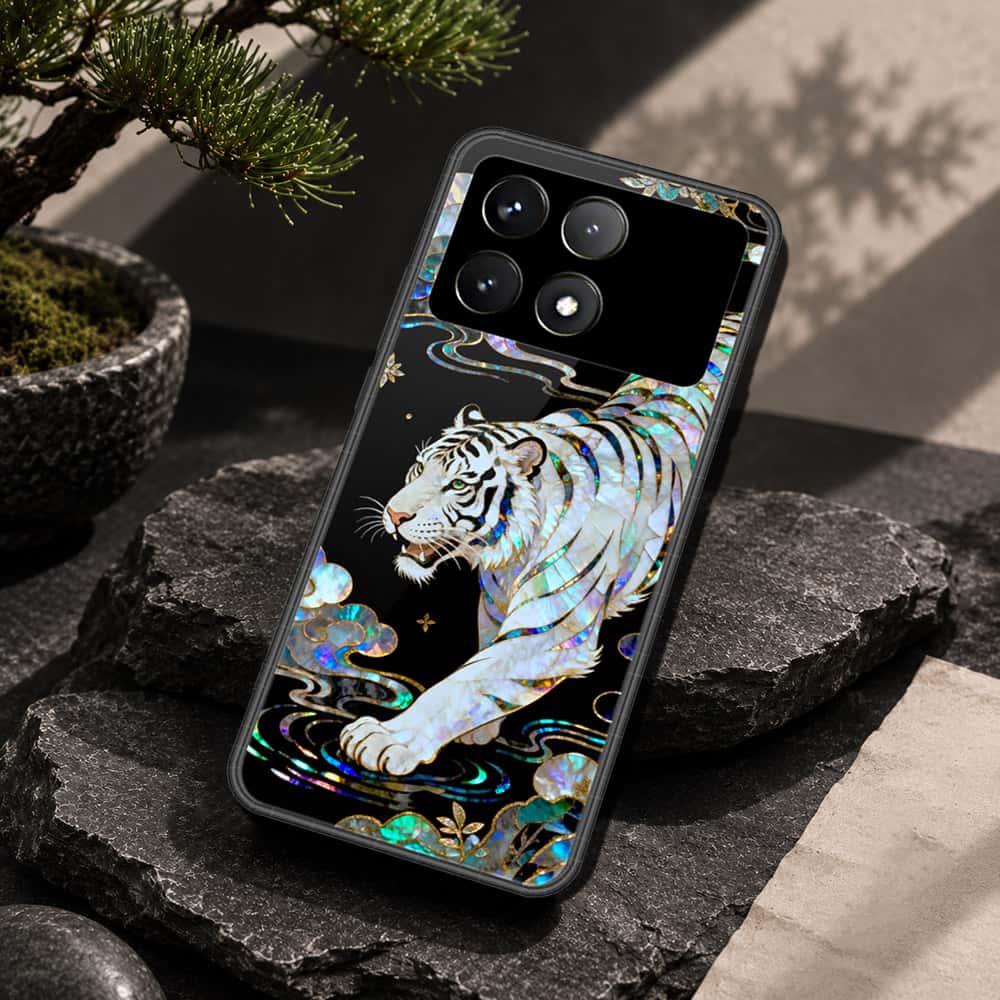 Xiaomi Poco X6 Pro Cover - Pearl Dynasty Series - HQ Ultra Shine Premium Infinity Glass Soft Silicon Borders Case
