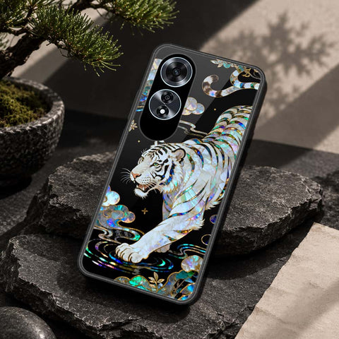 Oppo A60 Cover - Pearl Dynasty Series - HQ Ultra Shine Premium Infinity Glass Soft Silicon Borders Case