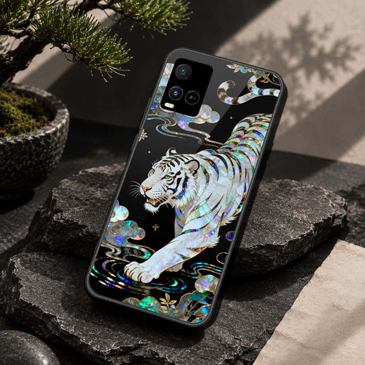 Vivo Y32 Cover - Pearl Dynasty Series - HQ Ultra Shine Premium Infinity Glass Soft Silicon Borders Case
