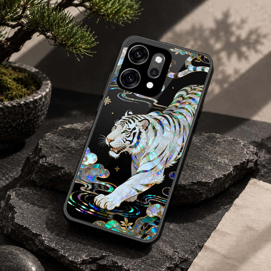 Oppo Reno 14 Pro Cover - Pearl Dynasty Series - HQ Ultra Shine Premium Infinity Glass Soft Silicon Borders Case