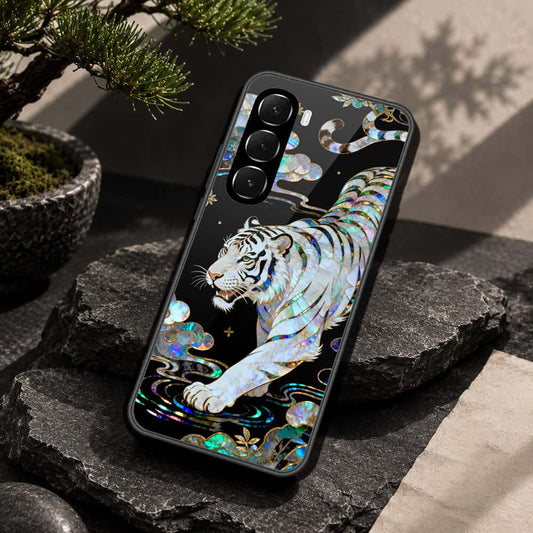 Infinix Hot 60i 4G Cover - Pearl Dynasty Series - HQ Ultra Shine Premium Infinity Glass Soft Silicon Borders Case