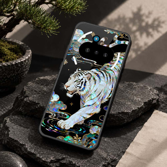 Nothing Phone 3a Cover - Pearl Dynasty Series - HQ Ultra Shine Premium Infinity Glass Soft Silicon Borders Case