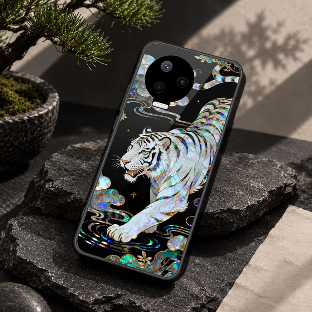 Infinix Note 11 Pro Cover - Pearl Dynasty Series - HQ Ultra Shine Premium Infinity Glass Soft Silicon Borders Case