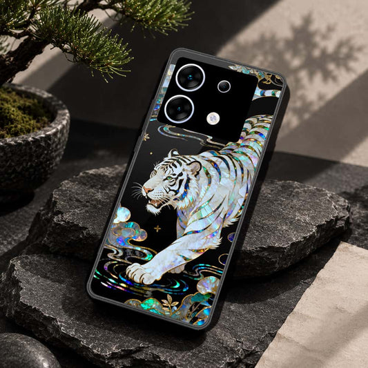 Infinix Zero 30 5G Cover - Pearl Dynasty Series - HQ Ultra Shine Premium Infinity Glass Soft Silicon Borders Case