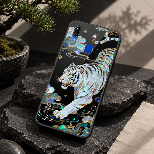 Vivo Y90 Cover - Pearl Dynasty Series - HQ Ultra Shine Premium Infinity Glass Soft Silicon Borders Case