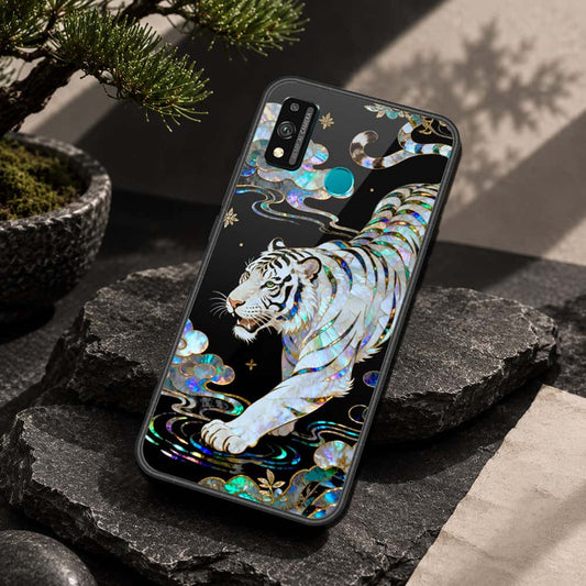 Honor 9X Lite Cover - Pearl Dynasty Series - HQ Ultra Shine Premium Infinity Glass Soft Silicon Borders Case
