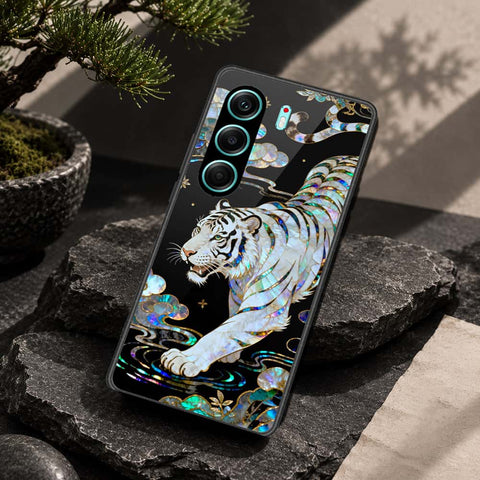 Tecno Camon 40 Pro 5G Cover - Pearl Dynasty Series - HQ Ultra Shine Premium Infinity Glass Soft Silicon Borders Case