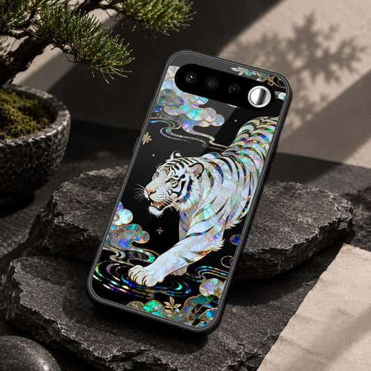 Realme 16 Cover - Pearl Dynasty Series - HQ Ultra Shine Premium Infinity Glass Soft Silicon Borders Case