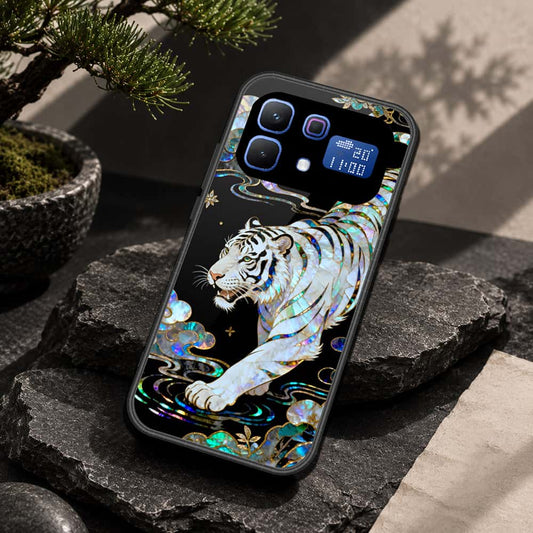 Infinix Note 60 Pro Cover - Pearl Dynasty Series - HQ Ultra Shine Premium Infinity Glass Soft Silicon Borders Case