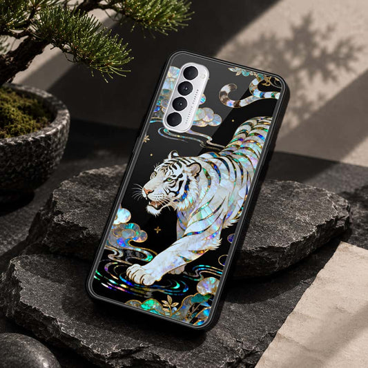 Oppo Reno 4 Pro Cover - Pearl Dynasty Series - HQ Ultra Shine Premium Infinity Glass Soft Silicon Borders Case