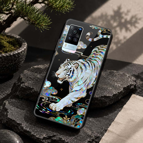Vivo X60 Pro Cover - Pearl Dynasty Series - HQ Ultra Shine Premium Infinity Glass Soft Silicon Borders Case