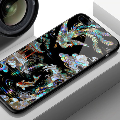 iPhone 18 - Pearl Dynasty Series - HQ Ultra Shine Premium Infinity Glass Soft Silicon Borders Case