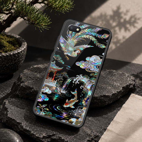 Honor 7S Cover - Pearl Dynasty Series - HQ Ultra Shine Premium Infinity Glass Soft Silicon Borders Case
