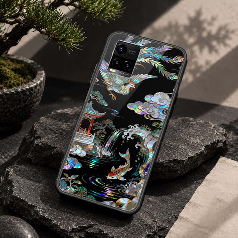 Vivo Y33s Cover - Pearl Dynasty Series - HQ Ultra Shine Premium Infinity Glass Soft Silicon Borders Case