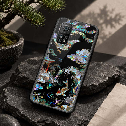 Xiaomi Mi 10T Pro Cover - Pearl Dynasty Series - HQ Ultra Shine Premium Infinity Glass Soft Silicon Borders Case