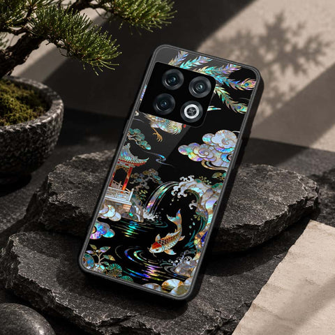 OnePlus 10 Pro Cover - Pearl Dynasty Series - HQ Ultra Shine Premium Infinity Glass Soft Silicon Borders Case