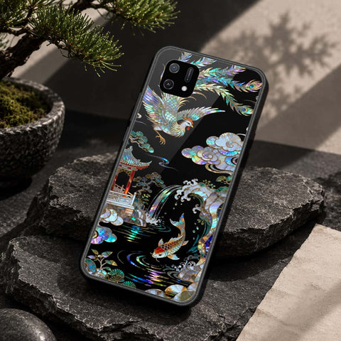 Oppo A16e Cover - Pearl Dynasty Series - HQ Ultra Shine Premium Infinity Glass Soft Silicon Borders Case