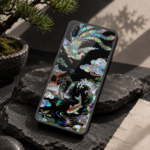 Vivo X21s Cover - Pearl Dynasty Series - HQ Ultra Shine Premium Infinity Glass Soft Silicon Borders Case