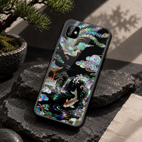Infinix Smart HD 2021 Cover - Pearl Dynasty Series - HQ Ultra Shine Premium Infinity Glass Soft Silicon Borders Case