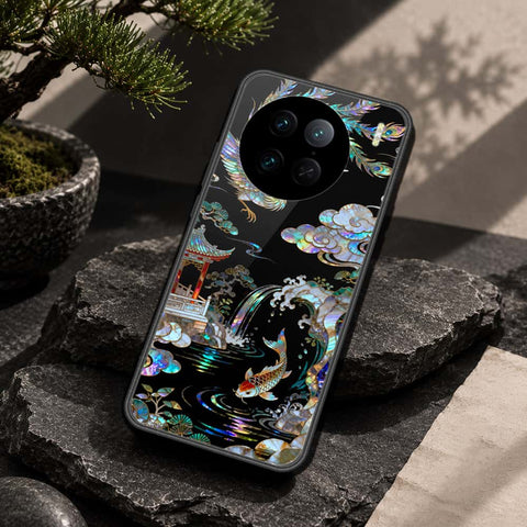 Vivo X90 Pro Cover - Pearl Dynasty Series - HQ Ultra Shine Premium Infinity Glass Soft Silicon Borders Case