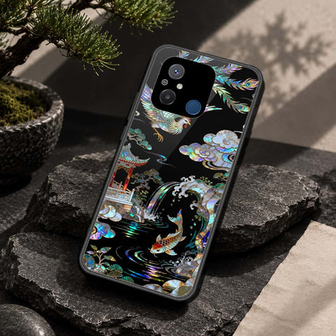 Xiaomi Poco C55 Cover - Pearl Dynasty Series - HQ Ultra Shine Premium Infinity Glass Soft Silicon Borders Case
