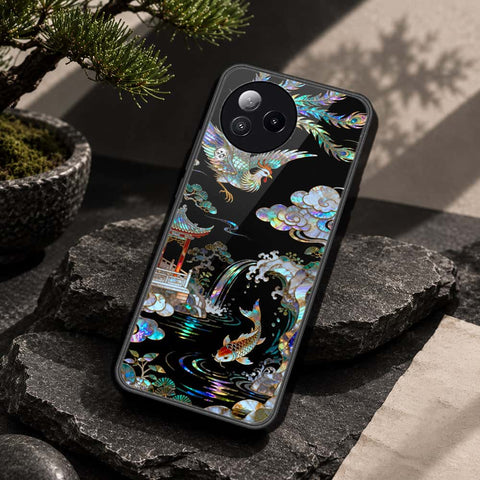 Xiaomi Civi 3 Cover - Pearl Dynasty Series - HQ Ultra Shine Premium Infinity Glass Soft Silicon Borders Case