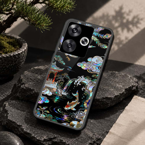 Xiaomi Poco F6 Cover - Pearl Dynasty Series - HQ Ultra Shine Premium Infinity Glass Soft Silicon Borders Case