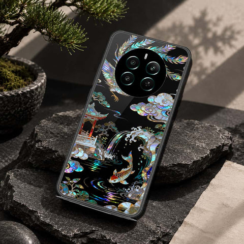 Realme 12 Plus Cover - Pearl Dynasty Series - HQ Ultra Shine Premium Infinity Glass Soft Silicon Borders Case