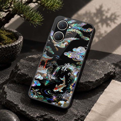 Vivo Y03 Cover - Pearl Dynasty Series - HQ Ultra Shine Premium Infinity Glass Soft Silicon Borders Case