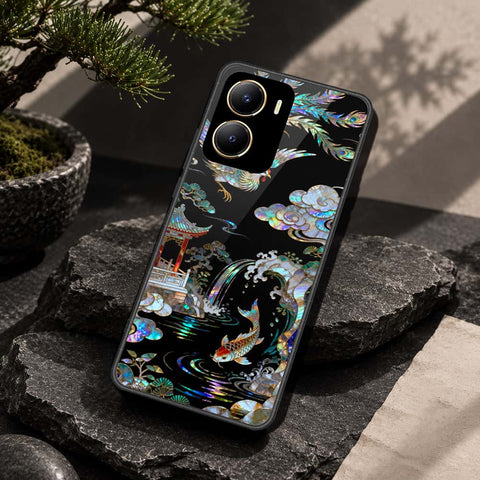 Vivo Y35 5G Cover - Pearl Dynasty Series - HQ Ultra Shine Premium Infinity Glass Soft Silicon Borders Case