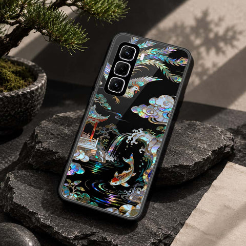 Infinix Hot 60 Pro Plus Cover - Pearl Dynasty Series - HQ Ultra Shine Premium Infinity Glass Soft Silicon Borders Case
