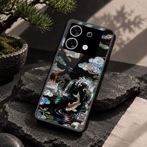 Infinix Zero 30 5G Cover - Pearl Dynasty Series - HQ Ultra Shine Premium Infinity Glass Soft Silicon Borders Case