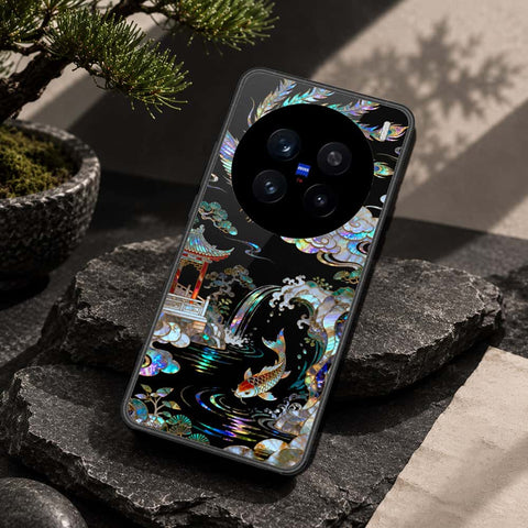 Vivo V7 Plus Cover - Pearl Dynasty Series - HQ Ultra Shine Premium Infinity Glass Soft Silicon Borders Case