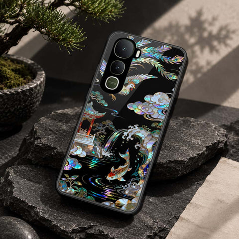 Vivo Y400 4G Cover - Pearl Dynasty Series - HQ Ultra Shine Premium Infinity Glass Soft Silicon Borders Case