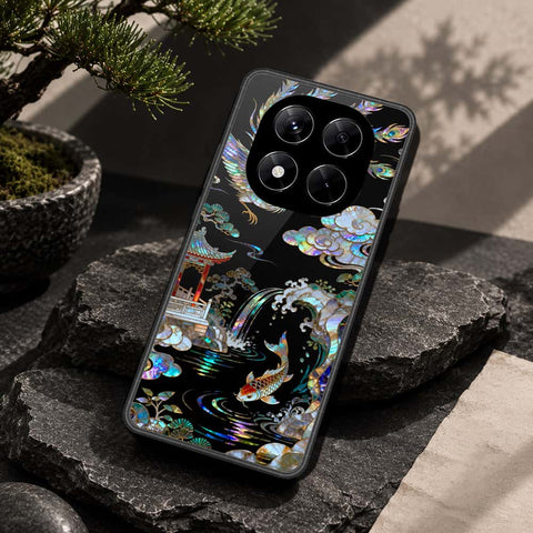 Xiaomi Redmi Note 14 Pro 4G Cover - Pearl Dynasty Series - HQ Ultra Shine Premium Infinity Glass Soft Silicon Borders Case