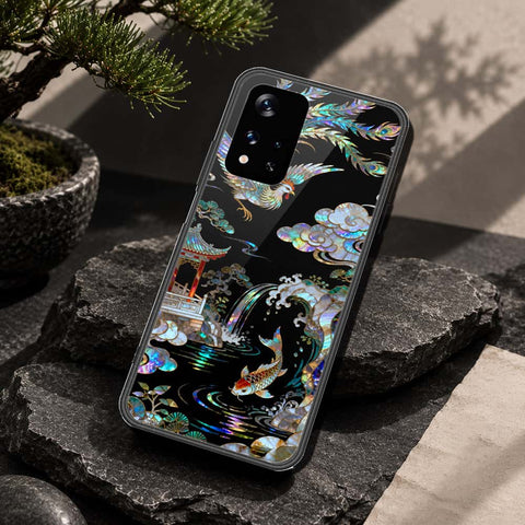 Xiaomi Redmi Note 11 5G Cover - Pearl Dynasty Series - HQ Ultra Shine Premium Infinity Glass Soft Silicon Borders Case
