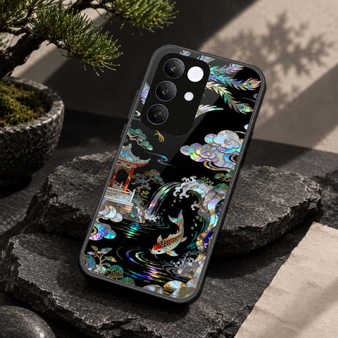 Realme C85 Pro Cover - Pearl Dynasty Series - HQ Ultra Shine Premium Infinity Glass Soft Silicon Borders Case