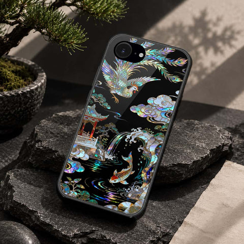 iPhone 17e Cover - Pearl Dynasty Series - HQ Ultra Shine Premium Infinity Glass Soft Silicon Borders Case