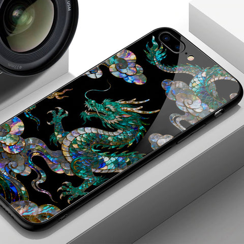 iPhone 18 - Pearl Dynasty Series - HQ Ultra Shine Premium Infinity Glass Soft Silicon Borders Case