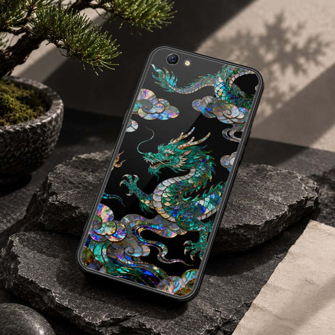 Oppo F3 Plus Cover - Pearl Dynasty Series - HQ Ultra Shine Premium Infinity Glass Soft Silicon Borders Case