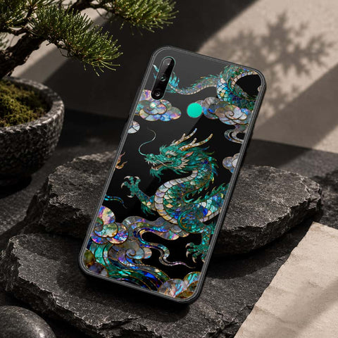 Honor 9C Cover - Pearl Dynasty Series - HQ Ultra Shine Premium Infinity Glass Soft Silicon Borders Case
