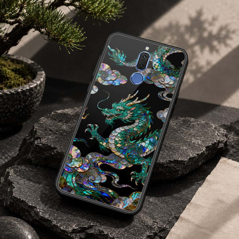 Huawei Mate 10 Lite Cover - Pearl Dynasty Series - HQ Ultra Shine Premium Infinity Glass Soft Silicon Borders Case