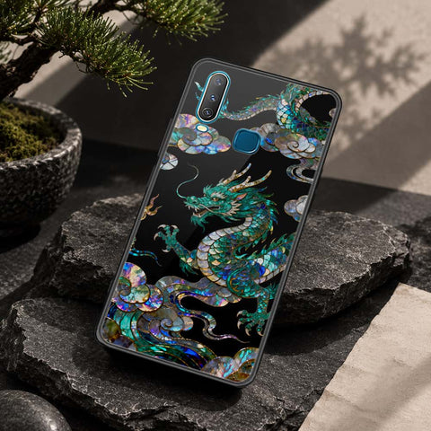 Vivo Y17 Cover - Pearl Dynasty Series - HQ Ultra Shine Premium Infinity Glass Soft Silicon Borders Case